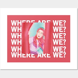 Where are we? Posters and Art